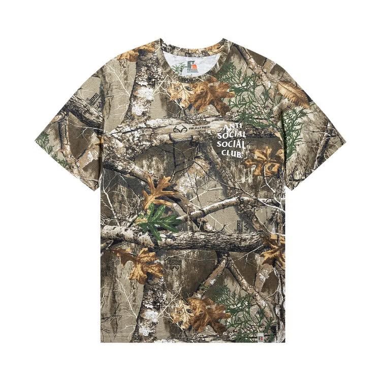 Anti Social Social Club Real Tree Mind Games T-Shirt Realtree Edge