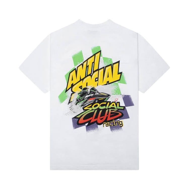 Anti Social Social Club Artic Snowmobile T-Shirt White