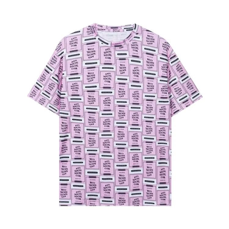 Anti Social Social Club Balcony T-Shirt Multicolor