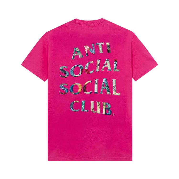 Anti Social Social Club Picking Up The Pieces T-Shirt Pink