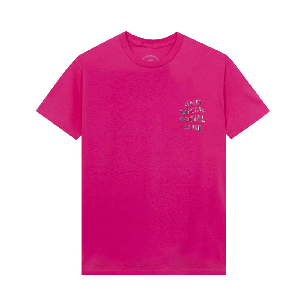 Anti Social Social Club Picking Up The Pieces T-Shirt Pink