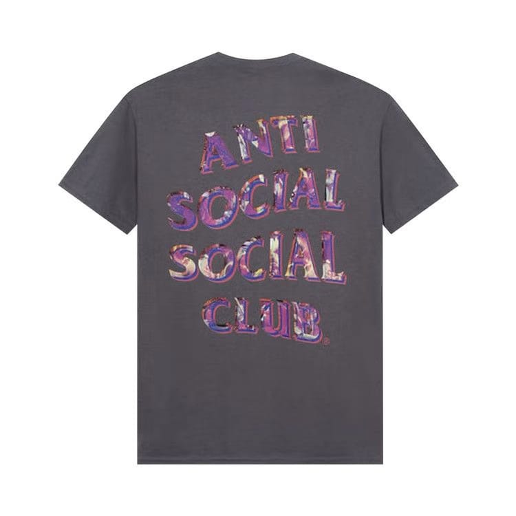 Anti Social Social Club Layer Lock Dark T-Shirt Grey