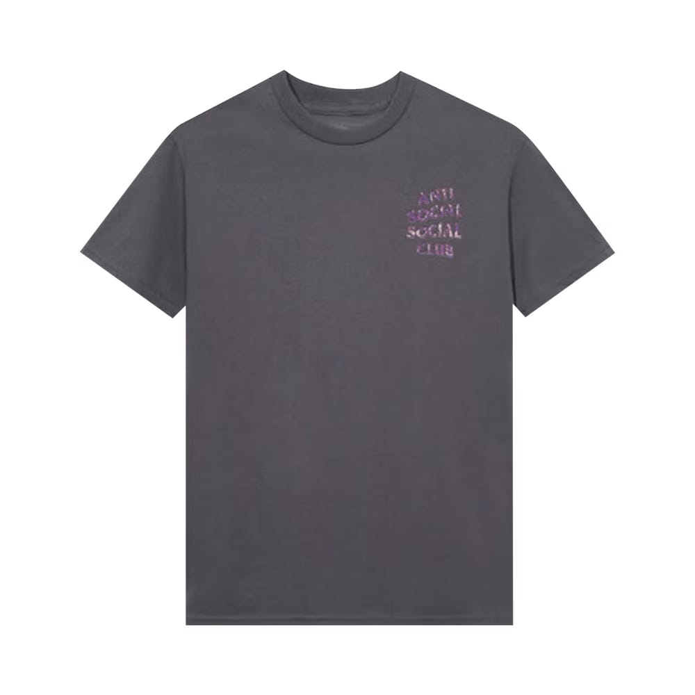 Anti Social Social Club Layer Lock Dark T-Shirt Grey