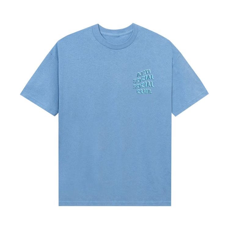 Anti Social Social Club Deeper Than Usual T-Shirt Aquatic Blue