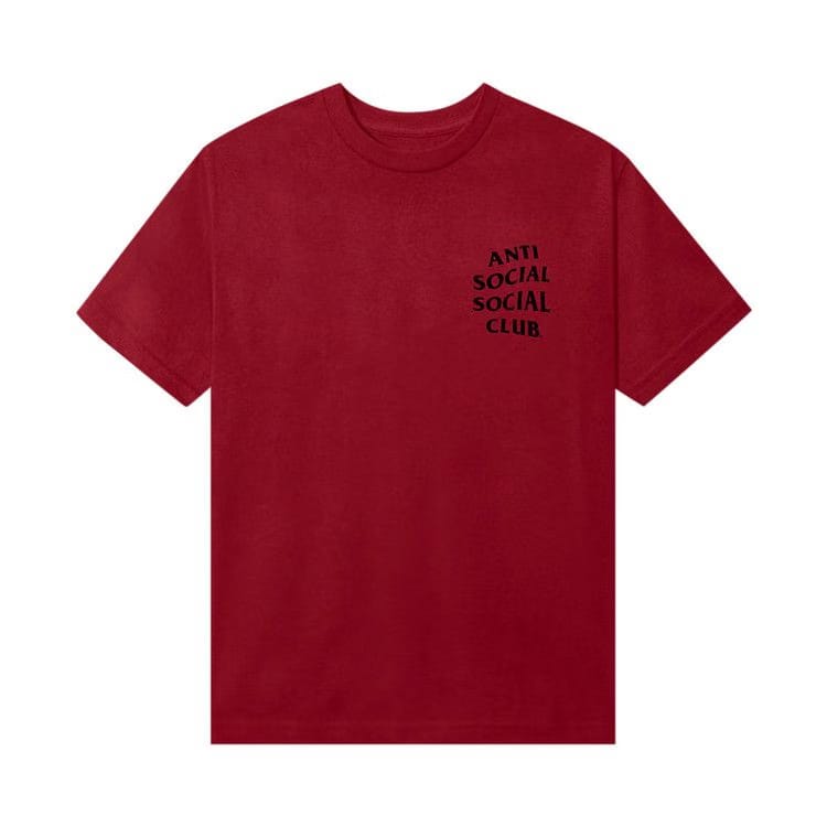 Anti Social Social Club Kkotch T-Shirt Cardinal