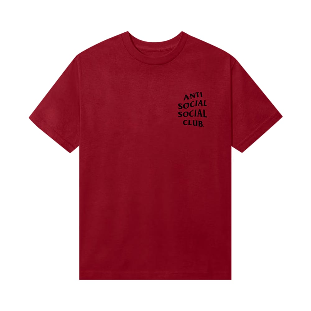 Anti Social Social Club Kkotch T-Shirt Cardinal