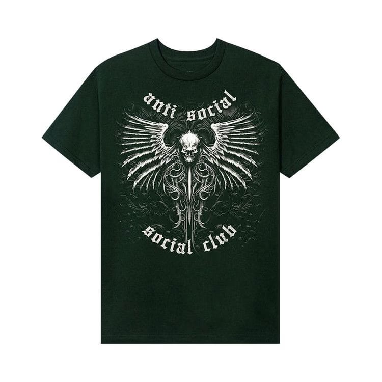 Anti Social Social Club Sympathy T-Shirt Forest Green