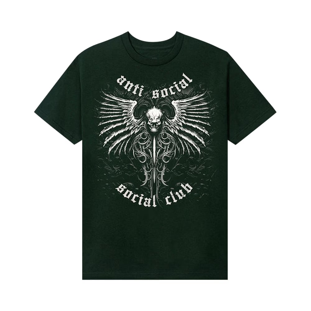 Anti Social Social Club Sympathy T-Shirt Forest Green