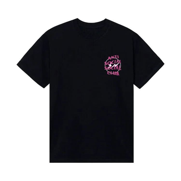 Anti Social Social Club x Fragment Half Tone T-Shirt Black/Pink