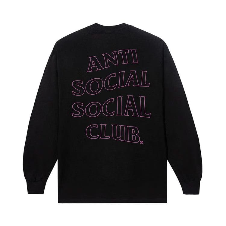Anti Social Social Club Forever & Never Long-Sleeve T-Shirt Black