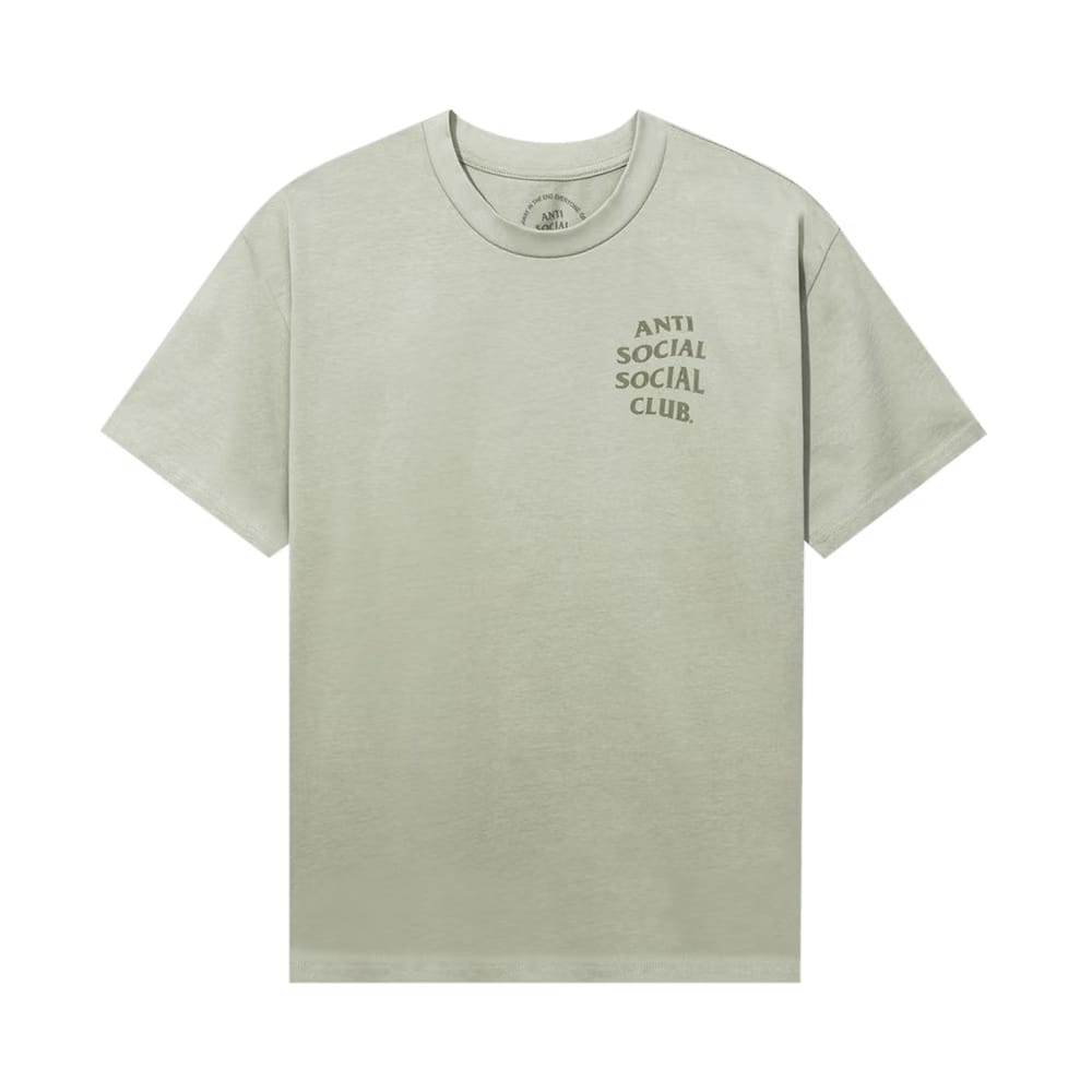 Anti Social Social Club Same But Different Premium Heavyweight T-Shirt Pistachio