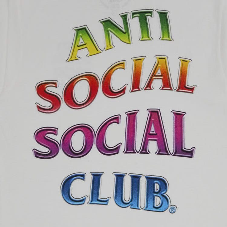 Anti Social Social Club Teleport T-Shirt White