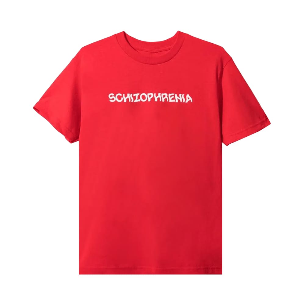 Anti Social Social Club Schizo T-Shirt Red