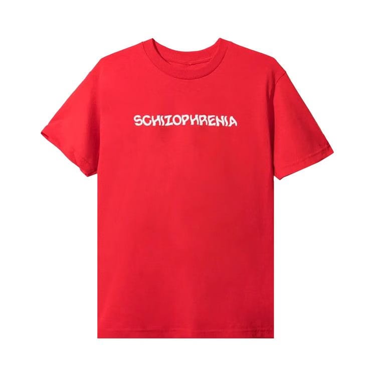 Anti Social Social Club Schizo T-Shirt Red