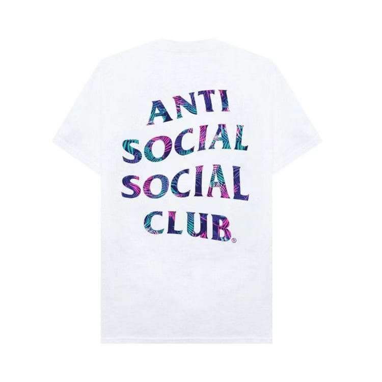 Anti Social Social Club Kiss The Wall T-Shirt White
