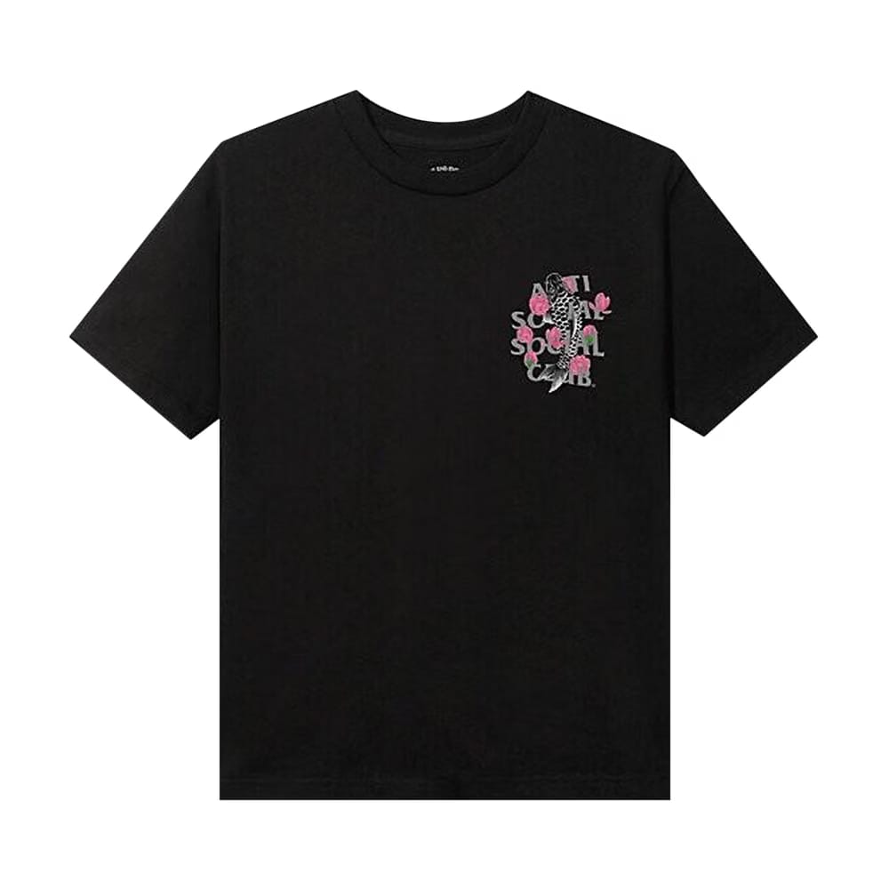 Anti Social Social Club Ornamental 3M T-Shirt Black