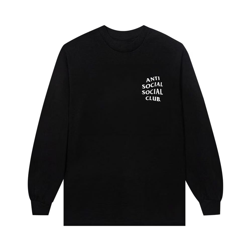 Anti Social Social Club Kkotch Long-Sleeve T-Shirt Black