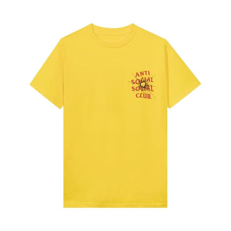 Anti Social Social Club Theories T-Shirt Yellow