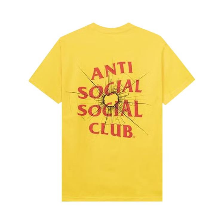 Anti Social Social Club Theories T-Shirt Yellow
