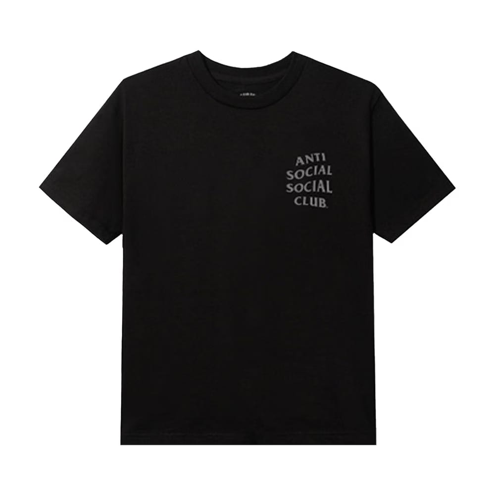 Anti Social Social Club The Ghost Of You And Me T-Shirt Black