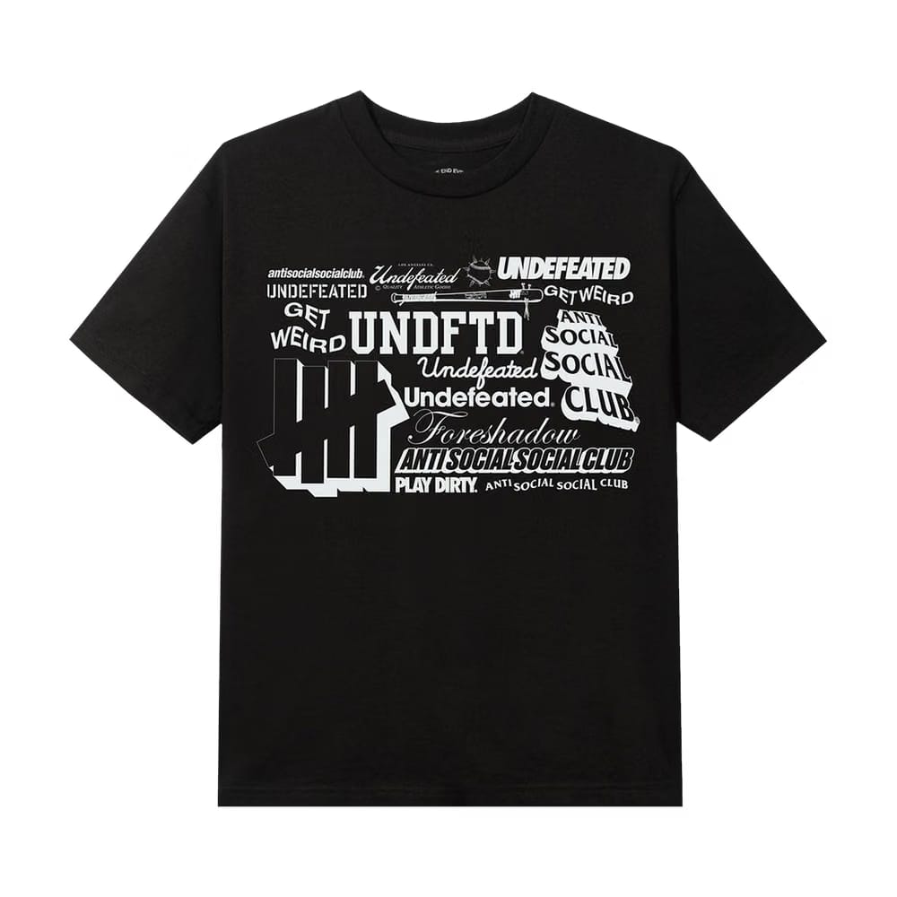 Anti Social Social Club Origin Story T-Shirt Black