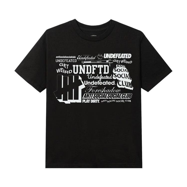 Anti Social Social Club Origin Story T-Shirt Black