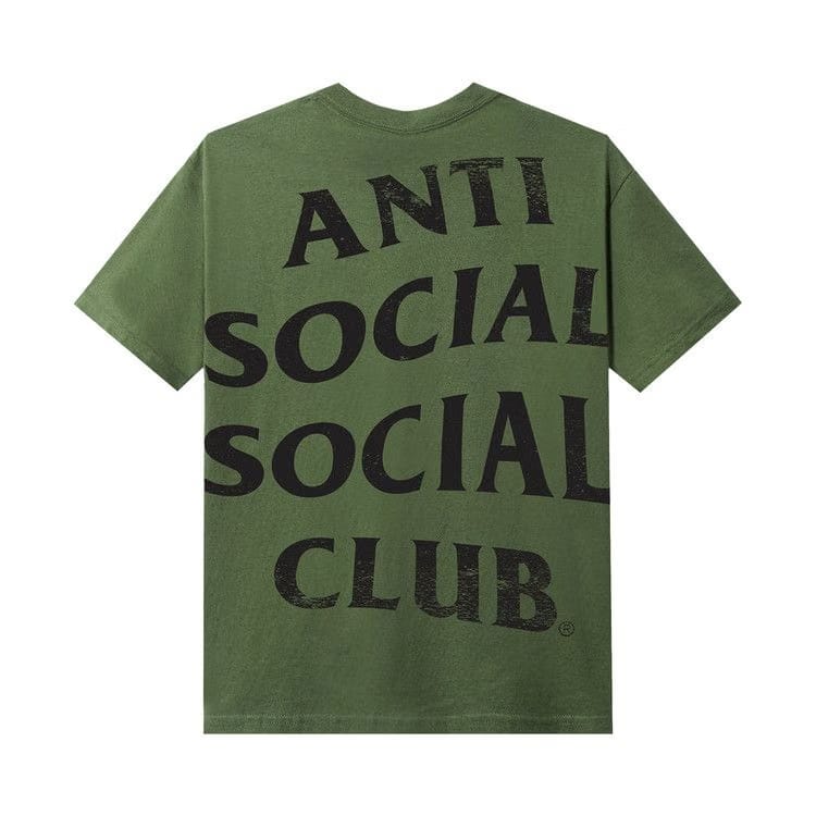 Anti Social Social Club Excessive T-Shirt Army Green