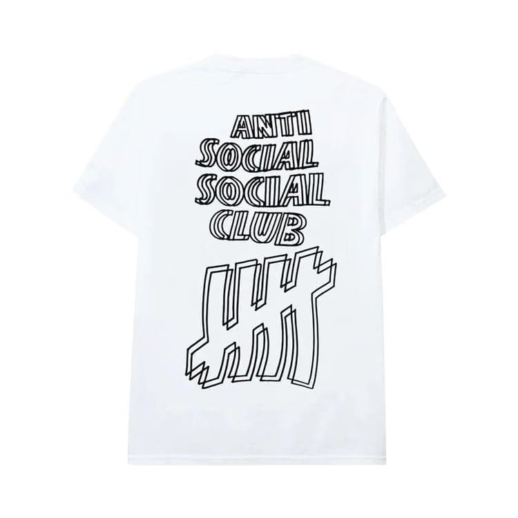 Anti Social Social Club x Undefeated T-Shirt White
