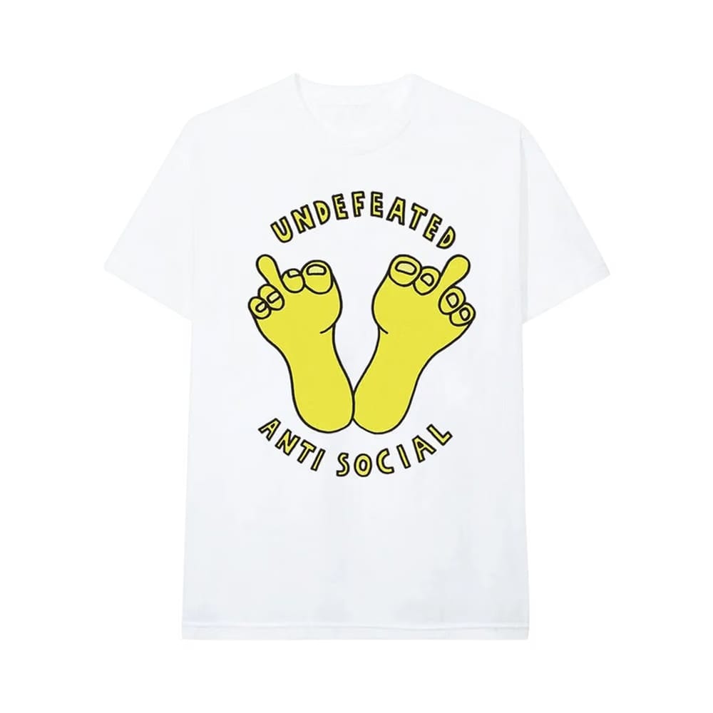 Anti Social Social Club x Undefeated T-Shirt White