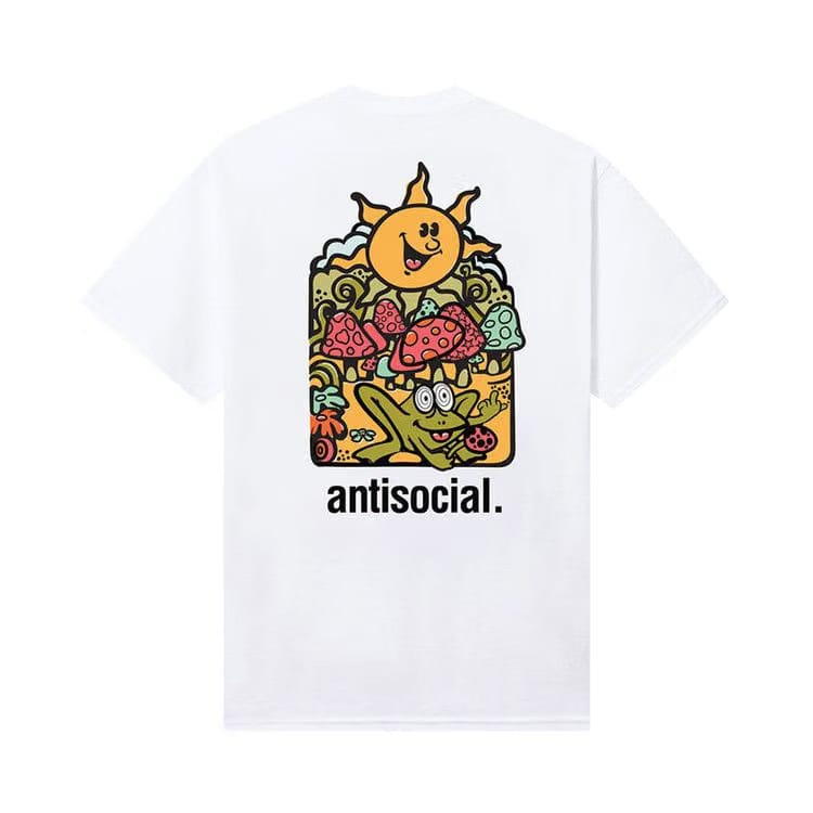 Anti Social Social Club Frog Trip T-Shirt White