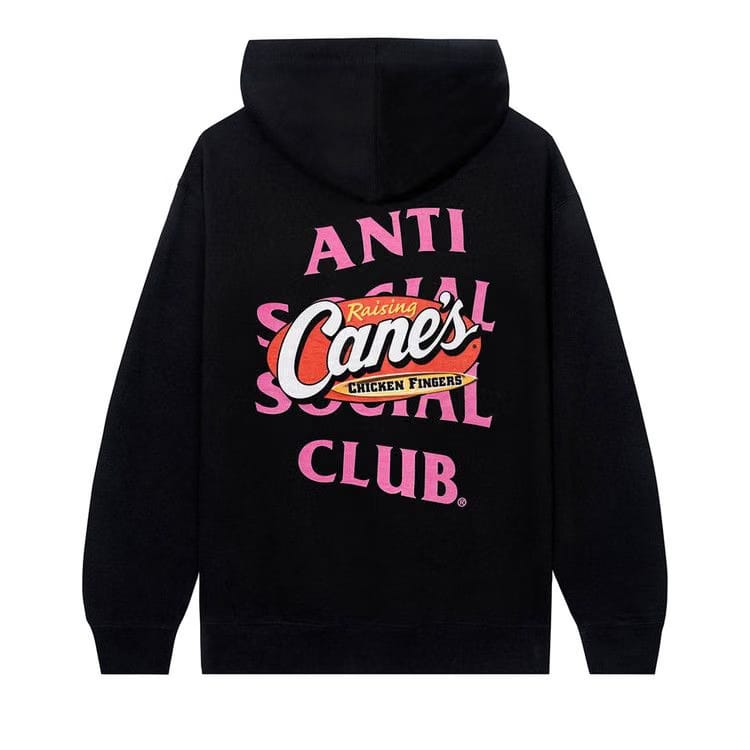 Anti Social Social Club x Raising Canes Saucy Hoodie Black
