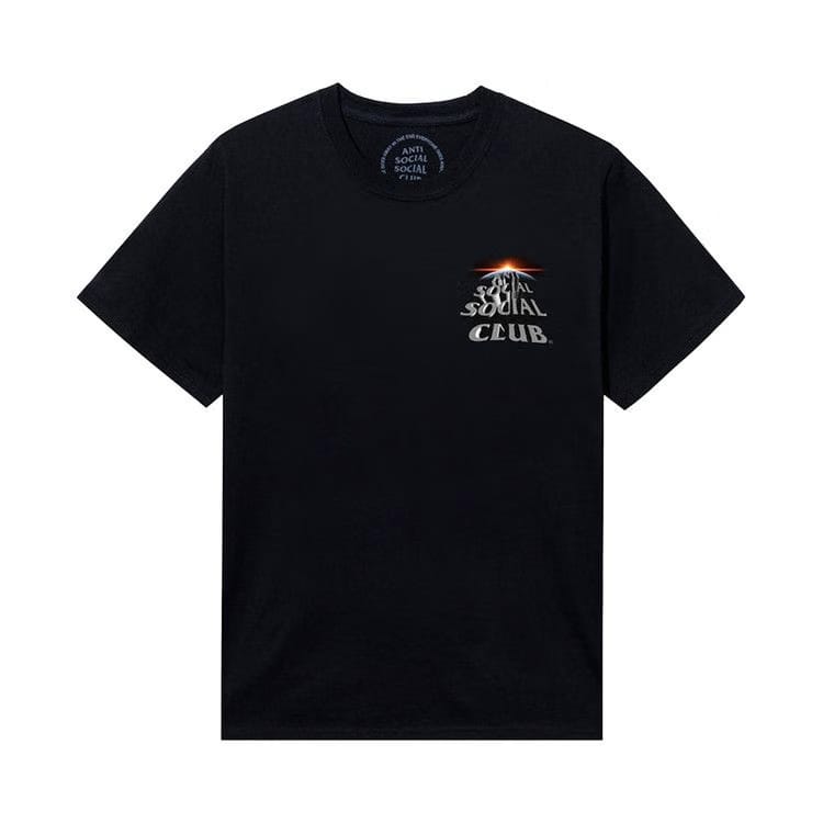 Anti Social Social Club When The Sun Goes Down T-Shirt Black