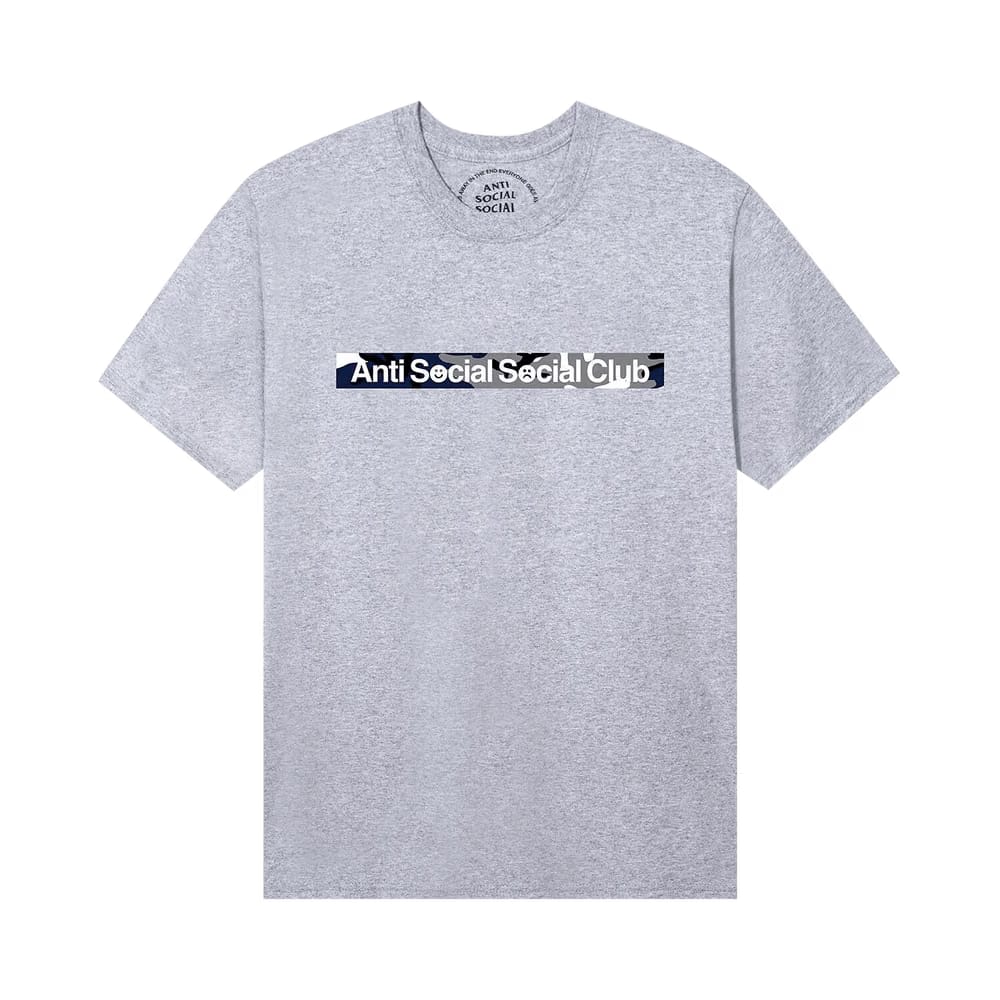 Anti Social Social Club Pay No Attention T-Shirt Athletic Heather