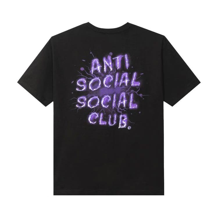 Anti Social Social Club I See T-Shirt Black/Purple