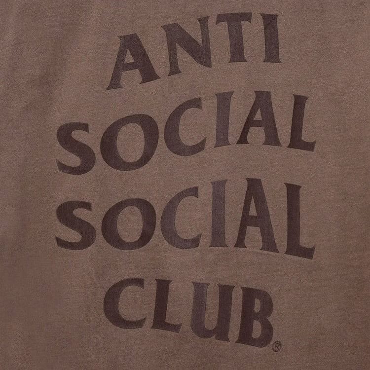 Anti Social Social Club Same But Different T-Shirt Walnut