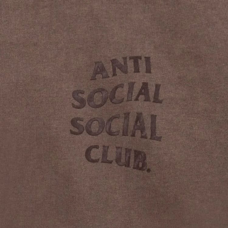 Anti Social Social Club Same But Different T-Shirt Walnut