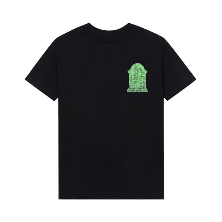 Anti Social Social Club Snakes In The Grass T-Shirt Black