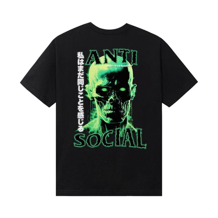 Anti Social Social Club Cannibal T-Shirt Black