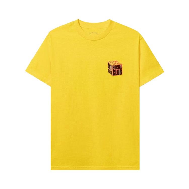 Anti Social Social Club I Wish I Was Wrong T-Shirt Gold