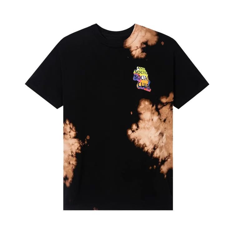 Anti Social Social Club Entheogen Tie Dye T-Shirt Black