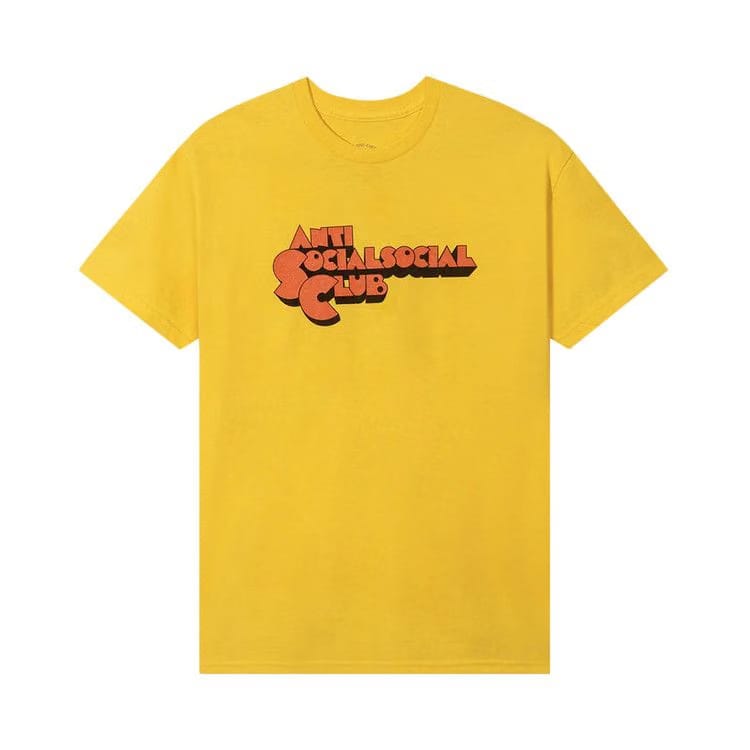 Anti Social Social Club Clamps T-Shirt Daisy Yellow