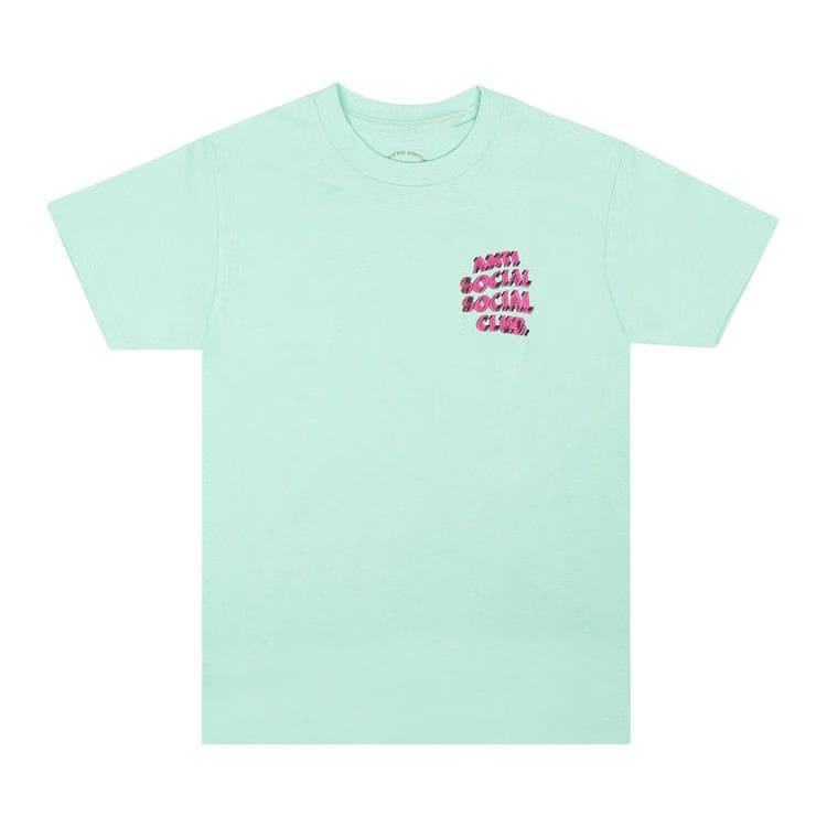 Anti Social Social Club How Deep Shorts-Sleeve T-Shirt Mint