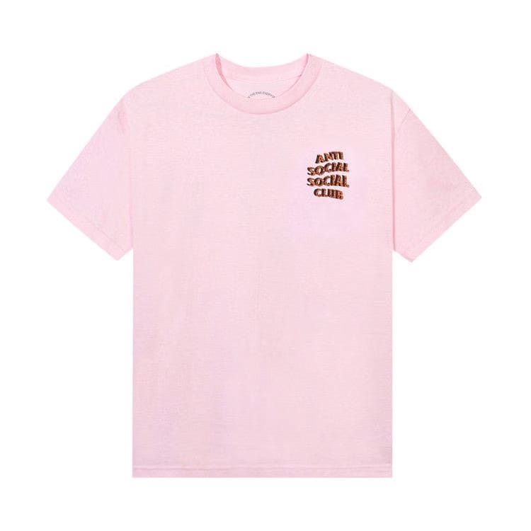 Anti Social Social Club White Picket Fence T-Shirt Pink