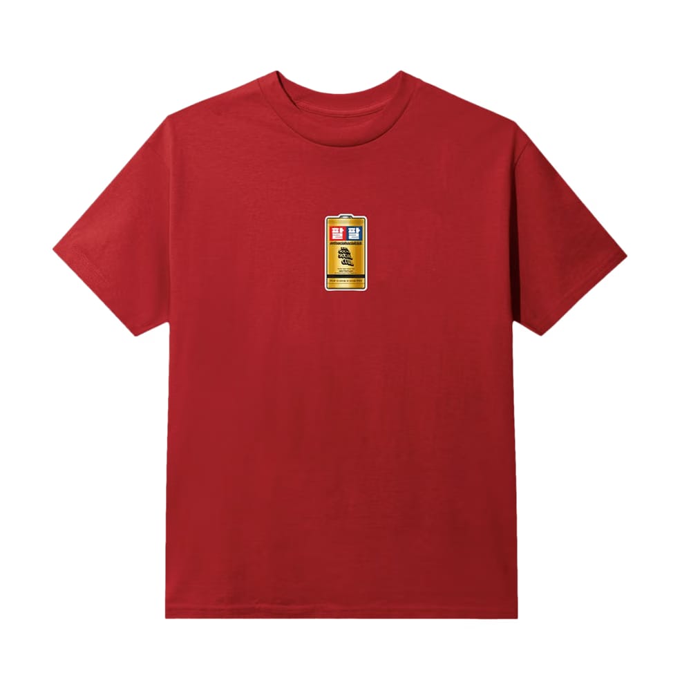 Anti Social Social Club Straight To Voicemail T-Shirt Maroon