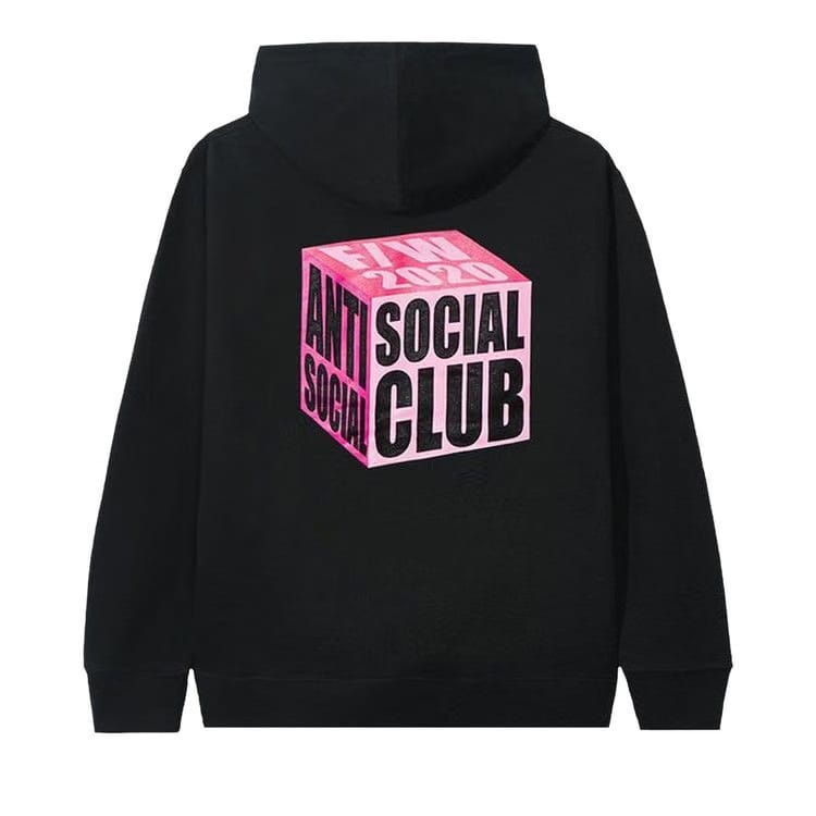 Anti Social Social Club I Wish I Was Wrong Hoodie Black