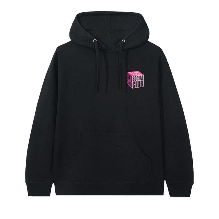 Anti Social Social Club I Wish I Was Wrong Hoodie Black