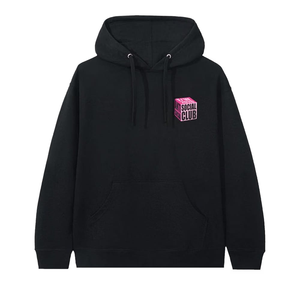 Anti Social Social Club I Wish I Was Wrong Hoodie Black