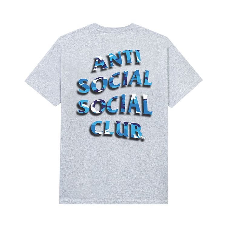 Anti Social Social Club Hidden Messages 8.0 T-Shirt Heather Grey