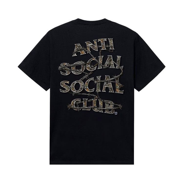 Anti Social Social Club Buck T-Shirt Black