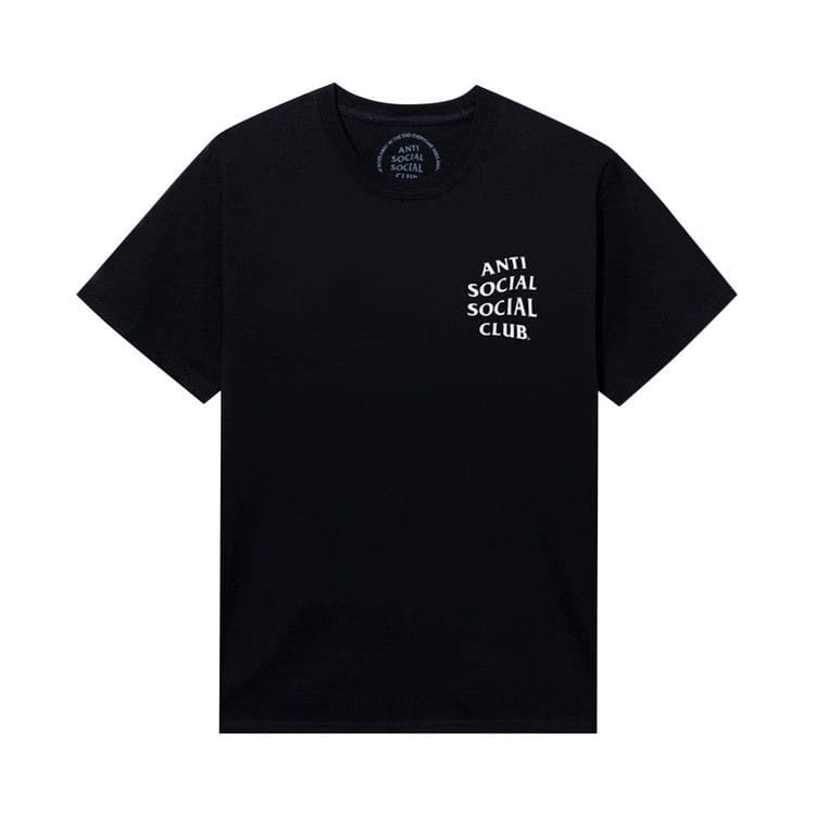 Anti Social Social Club Mind Games Puff T-Shirt Black